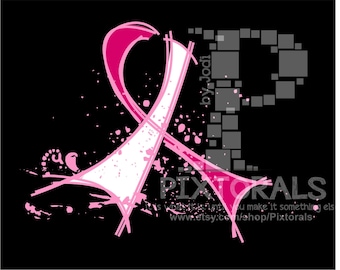 Breast Cancer Awareness Ribbon! PNG's, EPS Vectors, JPG, Clip Art, Awareness Ribbon