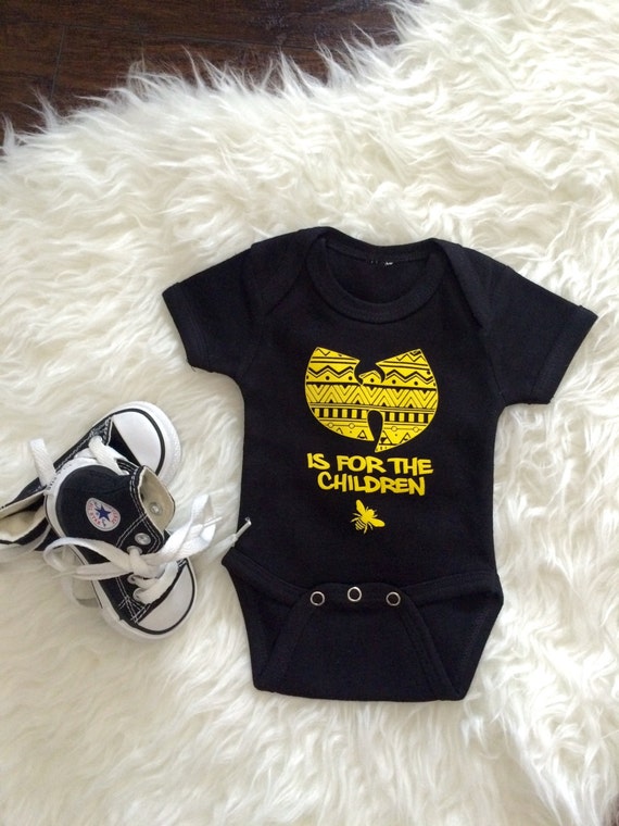 wu tang clan baby onesie