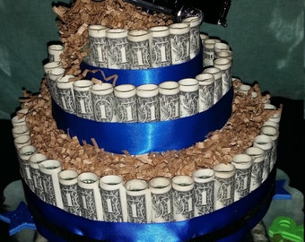 Real money cake for boy baby shower gift card corporate