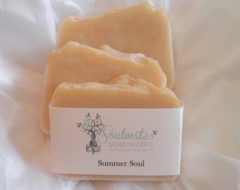 Sweet Lemon Shea Butter Soap ~ Sweet Summer Soap