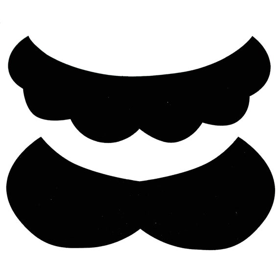 Super Mario Luigi Mustache Sticker Sheet 10 20 50 100 500