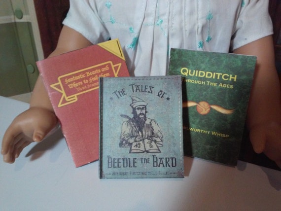 Printable Harry Potter Inspired Wizard Books American Girl