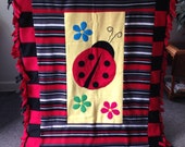 LADYBUG FLEECE BLANKET