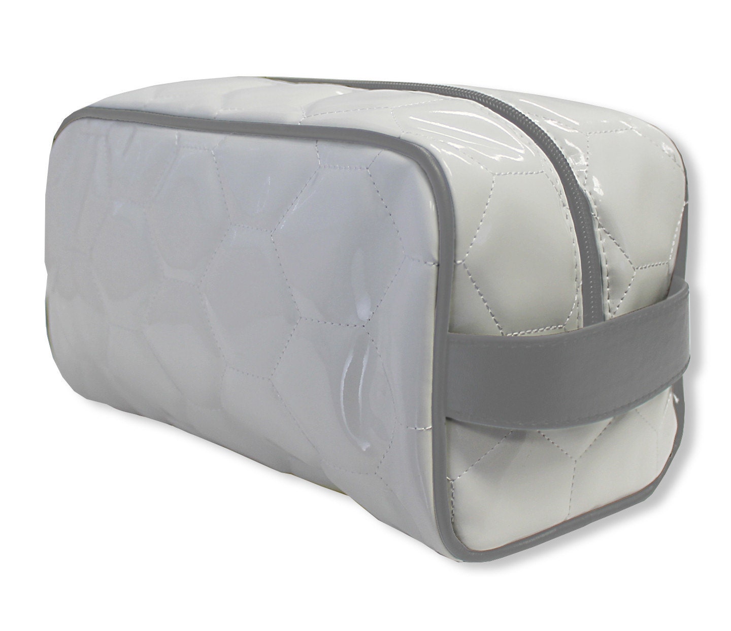 Soccer Ball Toiletry Bag made from genuine by TheVarsitySource