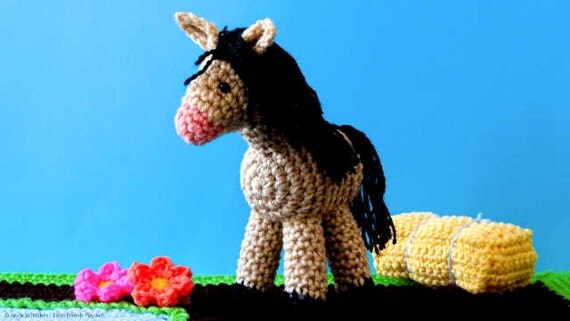 pattern easy horse crochet Pattern Super Crochet Horse Adorable Amigurumi JaydaInStitches by