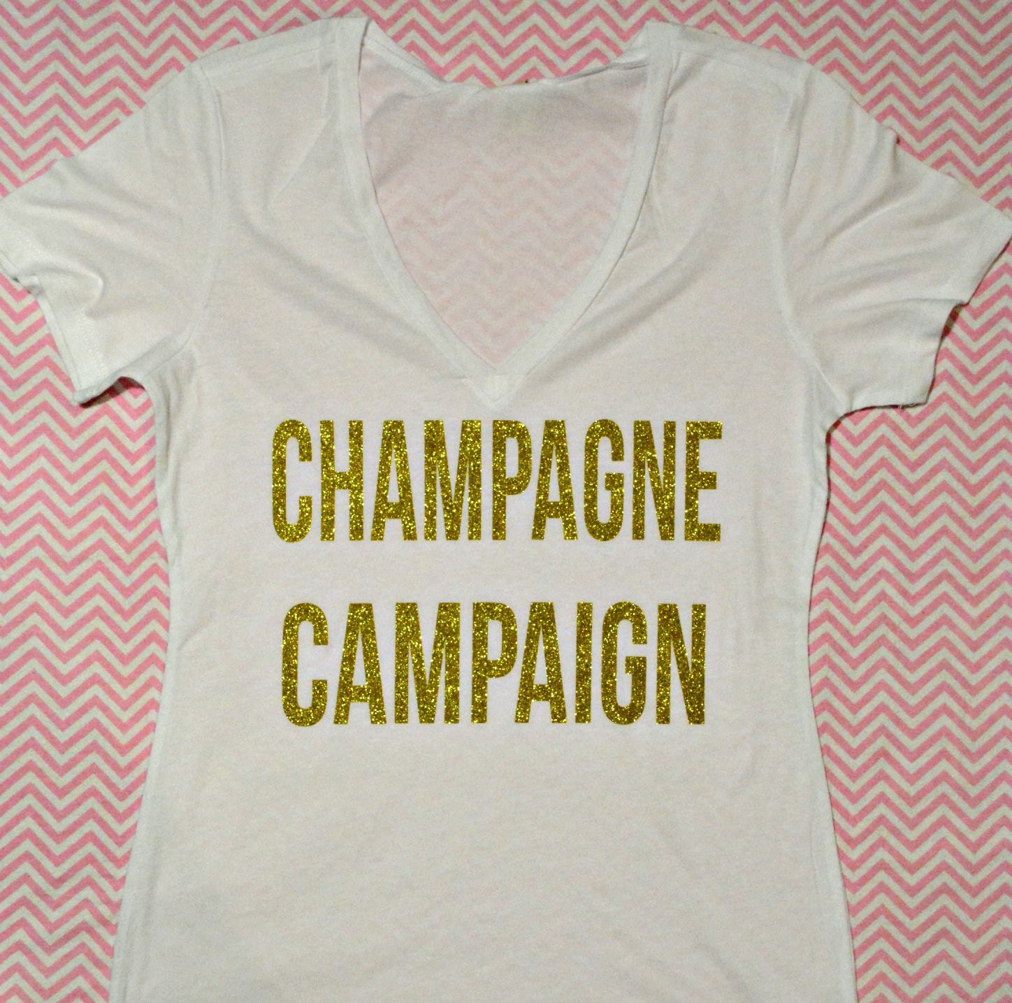 champagne campaign t shirt