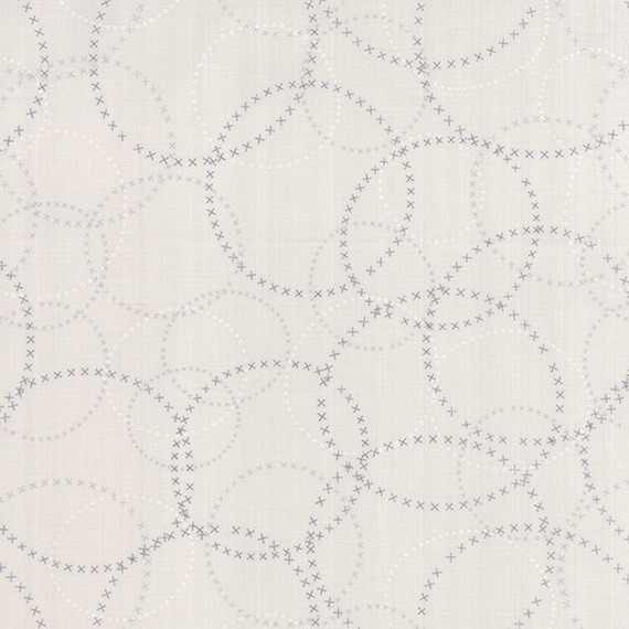 Items similar to Modern Background Fabric from Zen Chic for Moda Fabrics. Graphite on Fog Grey