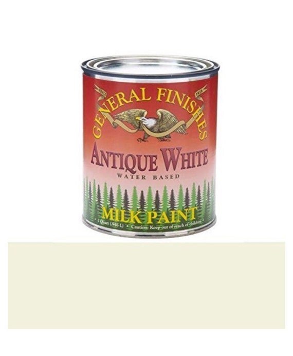 General Finishes Antique White Milk Paint Quart Water Based