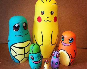 pokemon nesting dolls