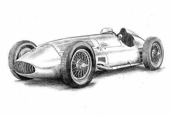 1939 Mercedes benz silver arrow #5