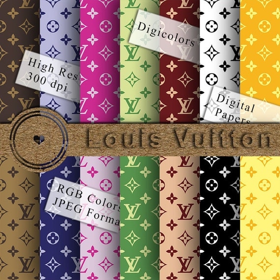 Louis Vuitton Digital Paper / Digital Louis Vuitton Papers / Digital Louis Vuitton Paper / Louis ...