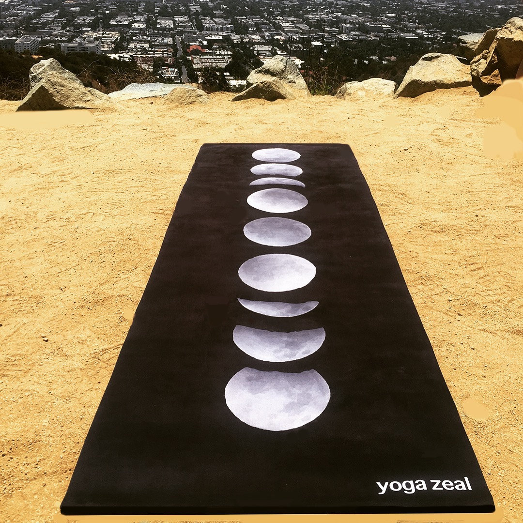 moon yoga travel mat
