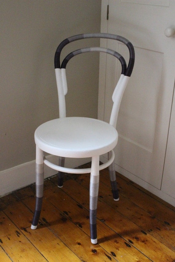 Items similar to Bentwood Chair Threaded Detail Handfinished on Etsy