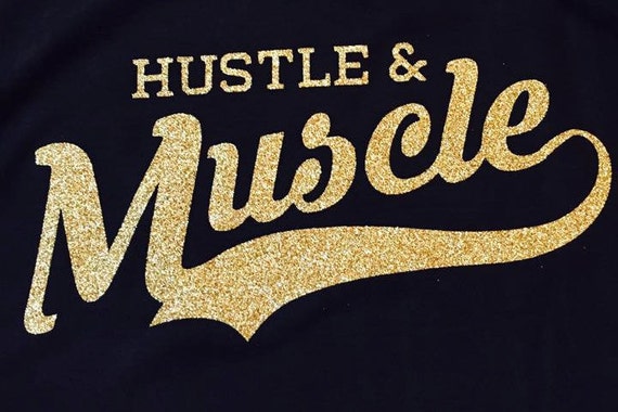 hustle and muscle shirt