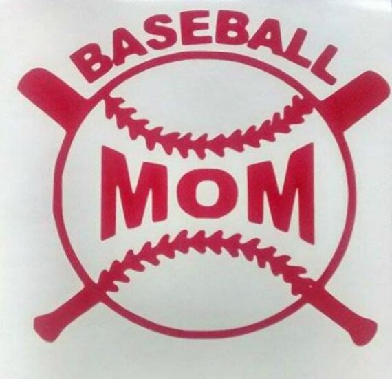 Baseball Mom Stickers