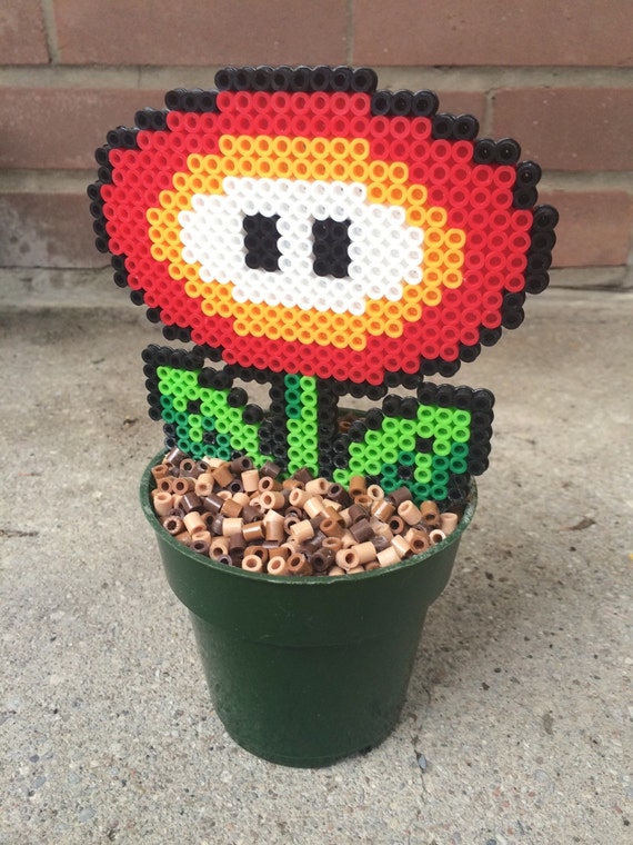 Super Mario Bros. Fire Flower Potted Plant