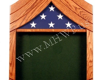 Army Sergeant First Class (E7) Shadow Box - 5x8 Flag