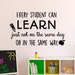 Education Wall Decal Every Student Can Learn Just by FabWallDecals