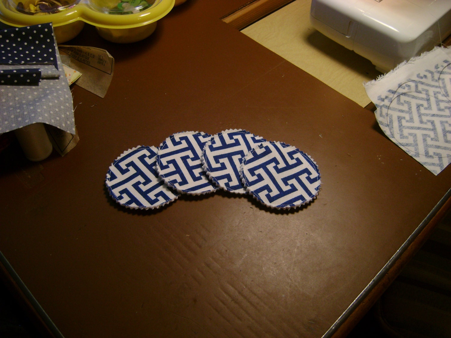 Fabric Car Cup Holder Coasters