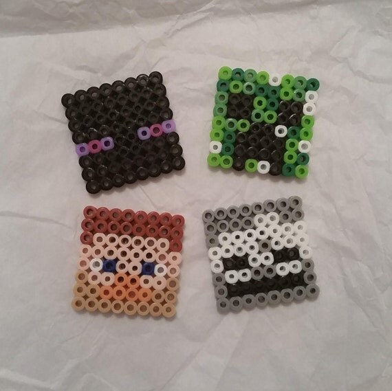 Items similar to Minecraft Perler Bead Sprite Hama bead sprite