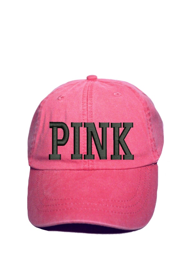 PINK baseball cap Victorias Secret Pink by CreativeCapCompany
