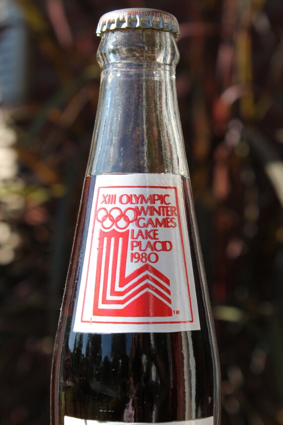 Vintage Coke Bottle CocaCola Commemorative Bottle 1980