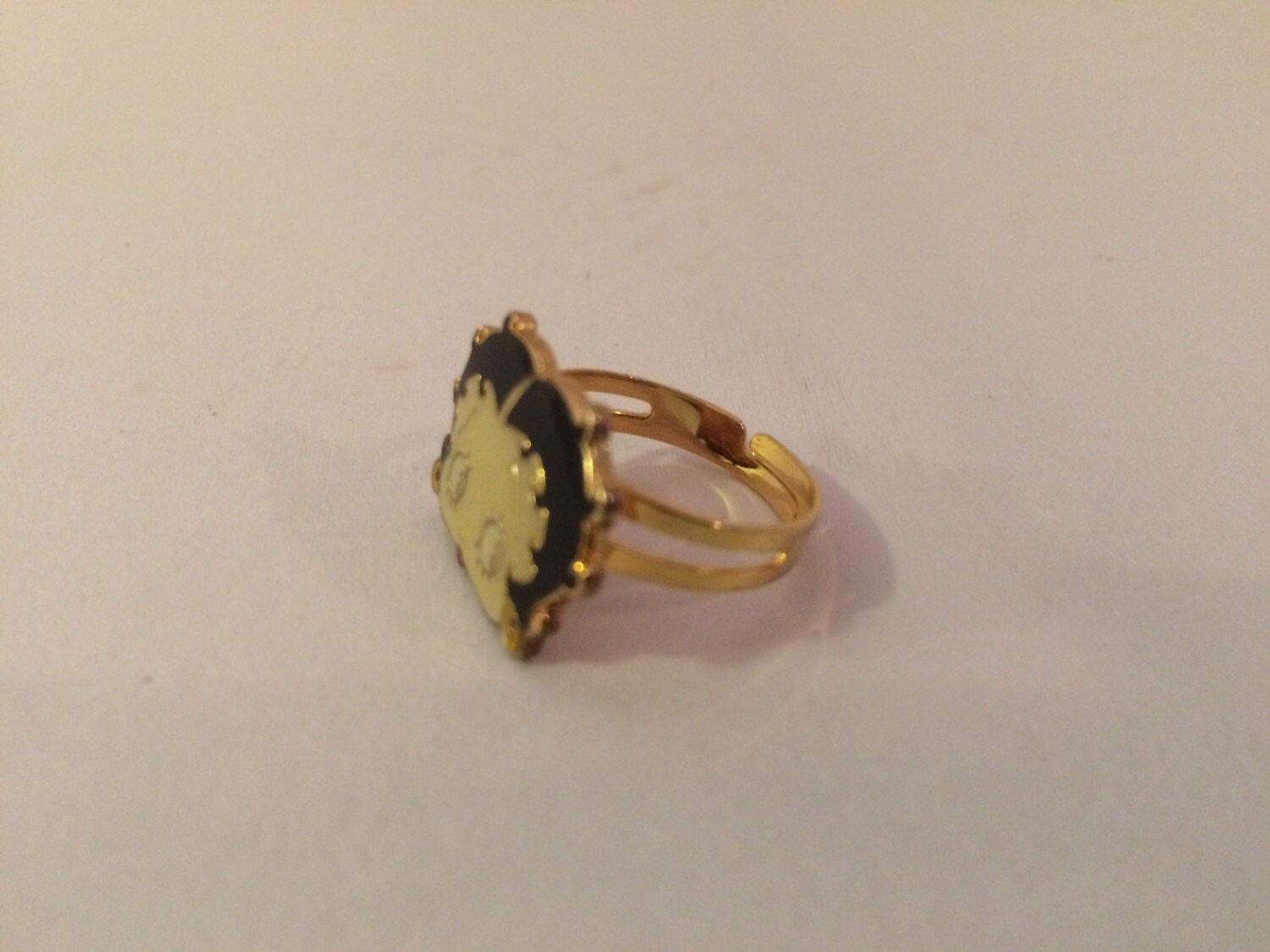 Vintage Betty Boop Novelty Ring in great by TimesCherished on Etsy