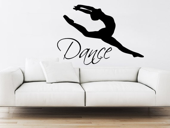  Dance  Wall  Decal  Vinyl Sticker  Decals  Ballet Dancing  Ballerina