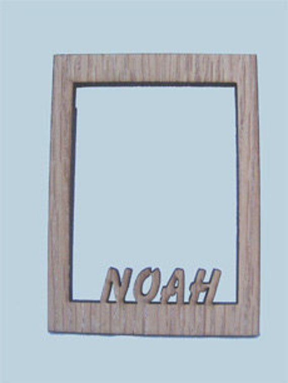 Items similar to Wooden Name Frame on Etsy