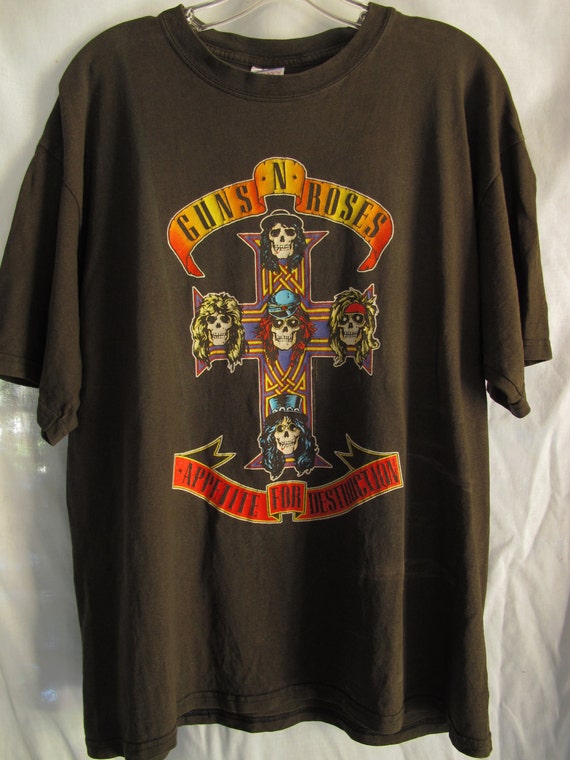 appetite for destruction t shirts