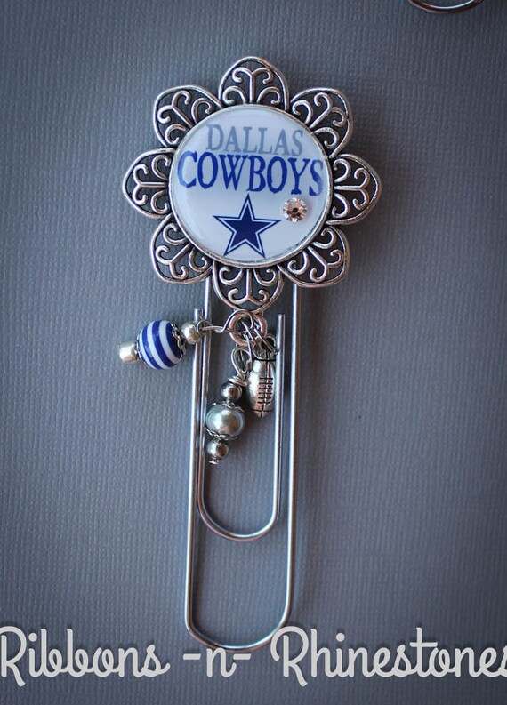 Items similar to Dallas Cowboys bookmark, NFL inspired bookmark, Sports