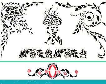 Schablone muster | Etsy