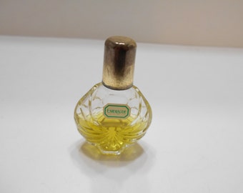 Vintage Emeraude Cologne By Coty (4) Half Full
