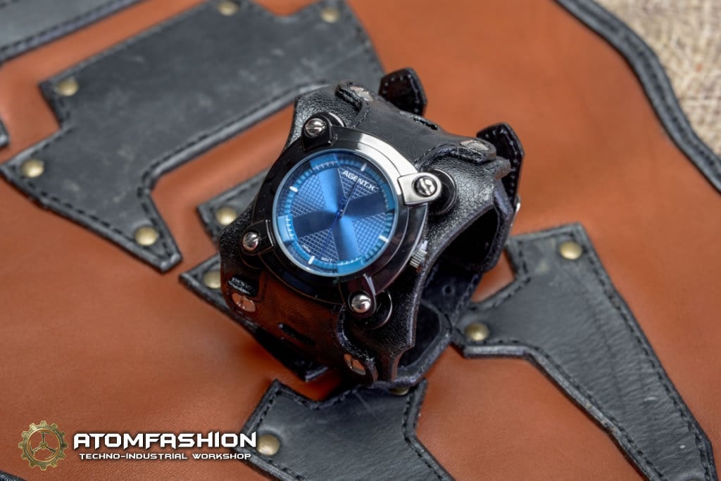 Men's cyberpunk wrist watch 'Neo'