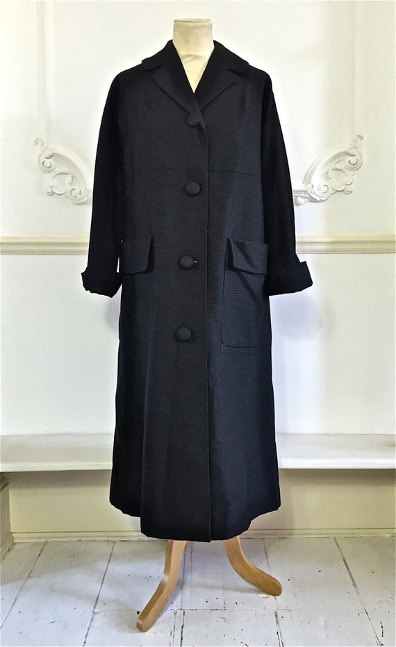 1950s Schiaparelli Coat by PenniesLondon on Etsy