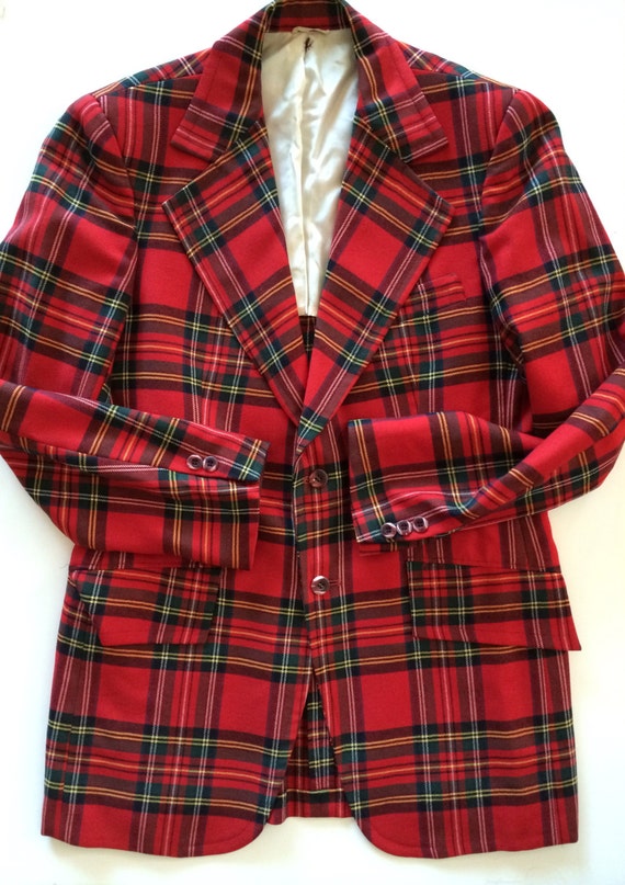 Men's Tartan Plaid Sport Coat Be Unforgettable Great