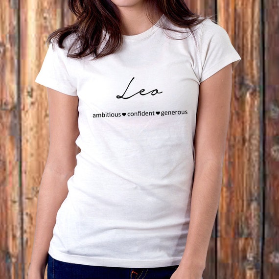 leo sign shirt