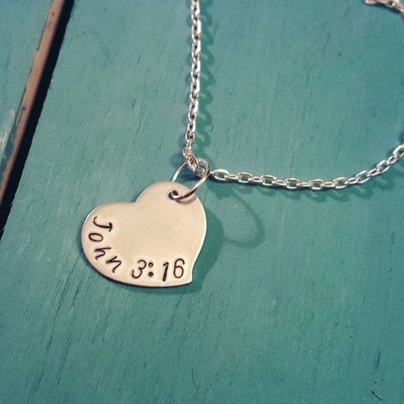 Bible Verse Necklace Custom Bible Verse Jewelry
