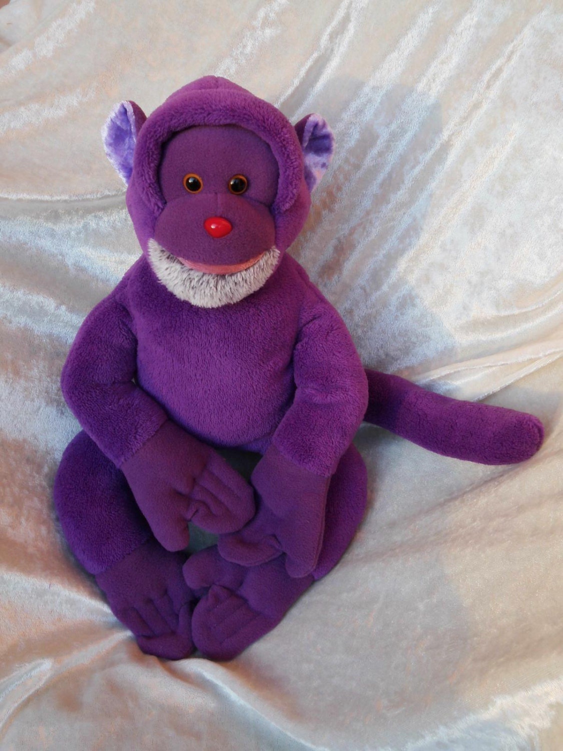 purple monkey plush