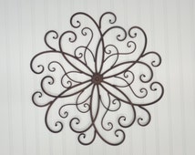 Round Metal Wall Decor
