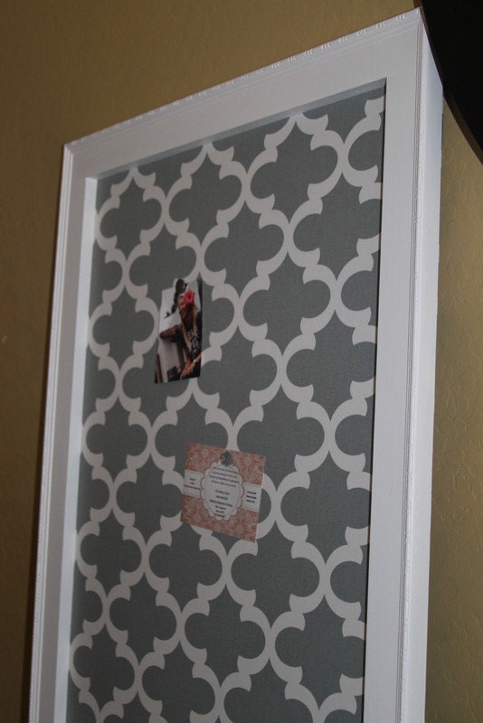 Bulletin Board Pin Board Framed Fabric Pin Board Large