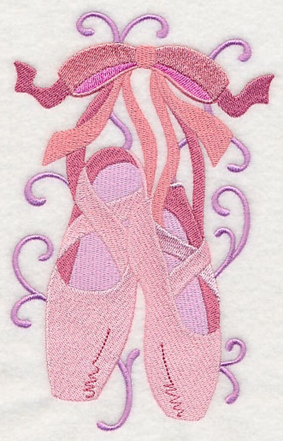 Items similar to BALLET TOE SHOES Pretty In Pink Dance Slippers Machine