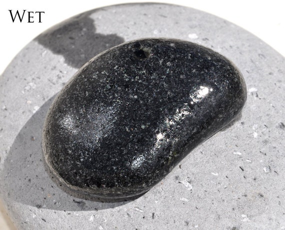 Beautiful Large Super Old Black Sea Glass by BeachBountySeaGlass