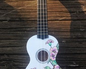 Hand Painted Ukuleles And Artwork By Cedarandsycamore On Etsy