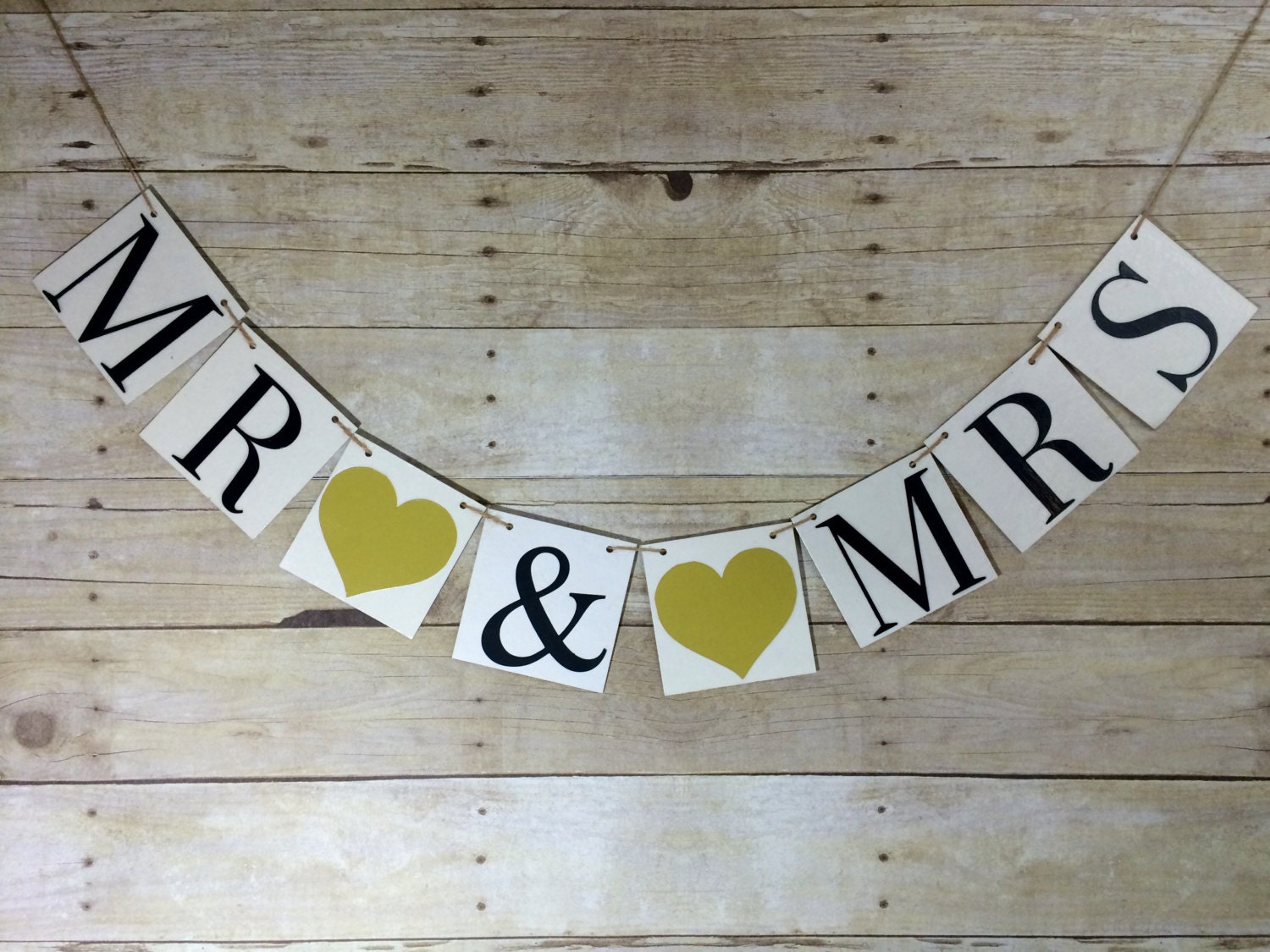 Mr And Mrs Banner Wedding Day Photo Props By Weefersdesigns