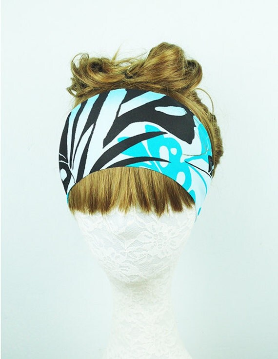 15 OFF Code FALL15 Soft Monstera Leaf Lycra headband by ogood