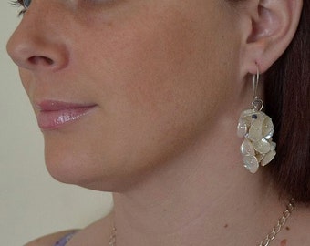 Keishi Pearl Necklace & Earrings