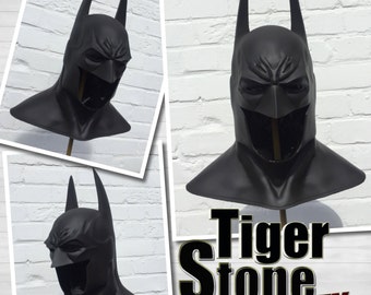 Batman Arkham Asylum inspired Cowl - Mask prop for your Costume Dark Knight