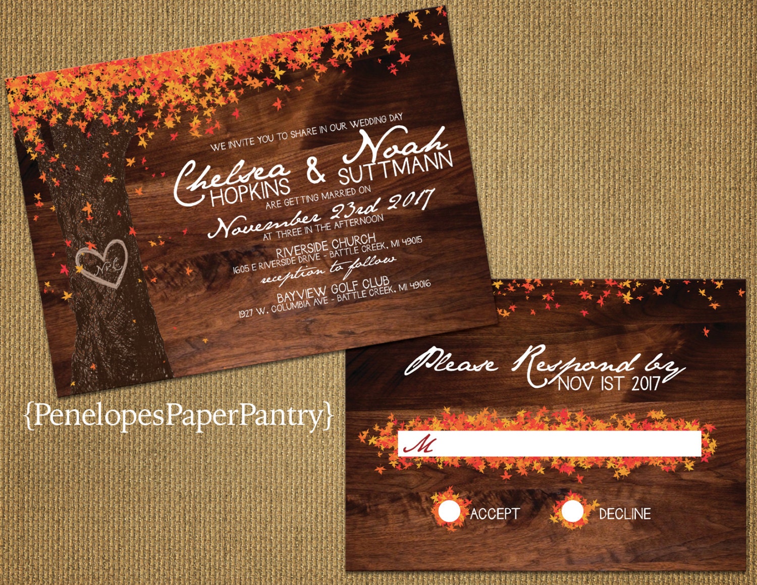 Fall Wedding Invitation Images Of Home Design