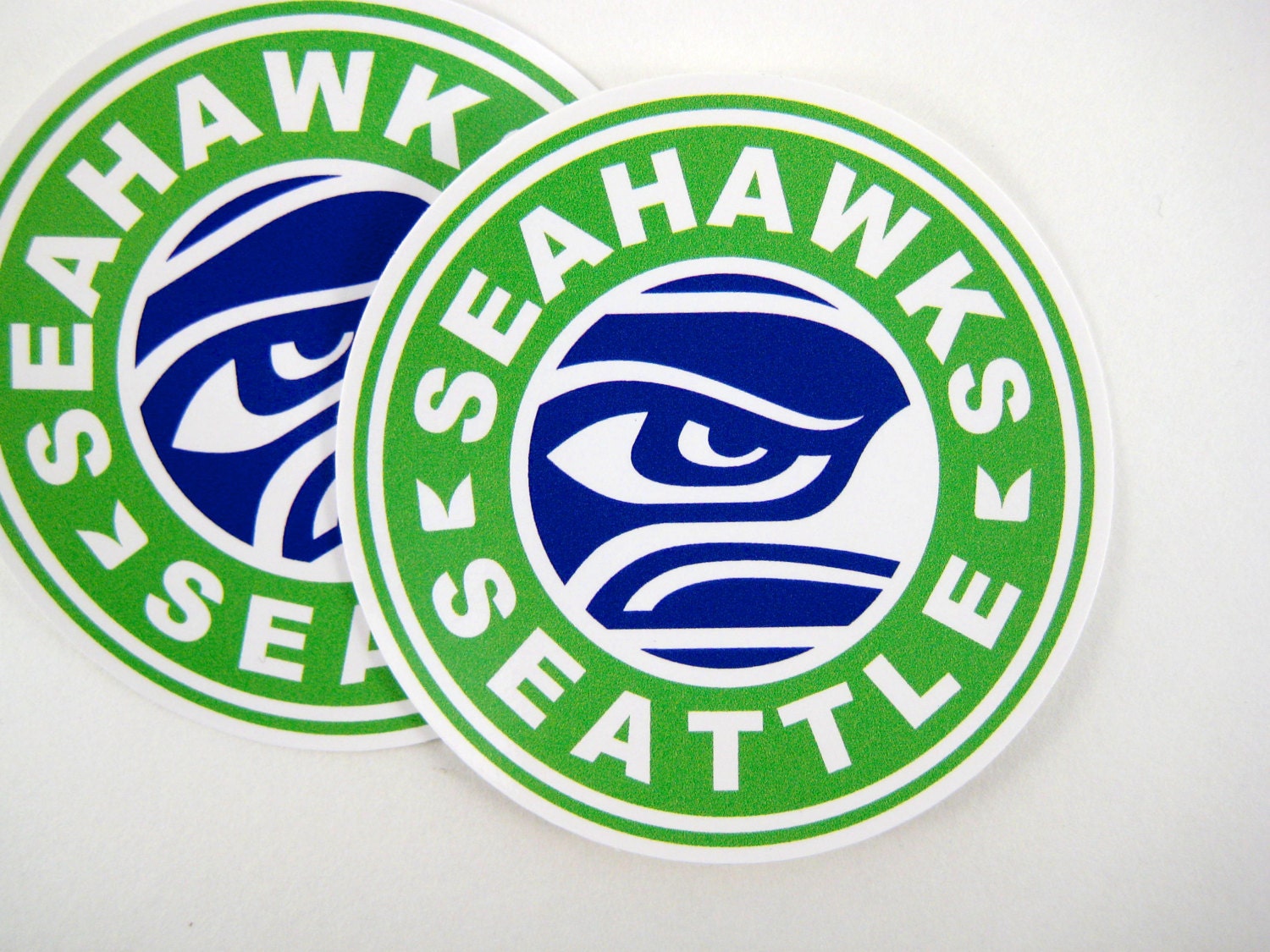 Cool Seattle Seahawks Vinyl Stickers Perfect by EmeraldCityStyle